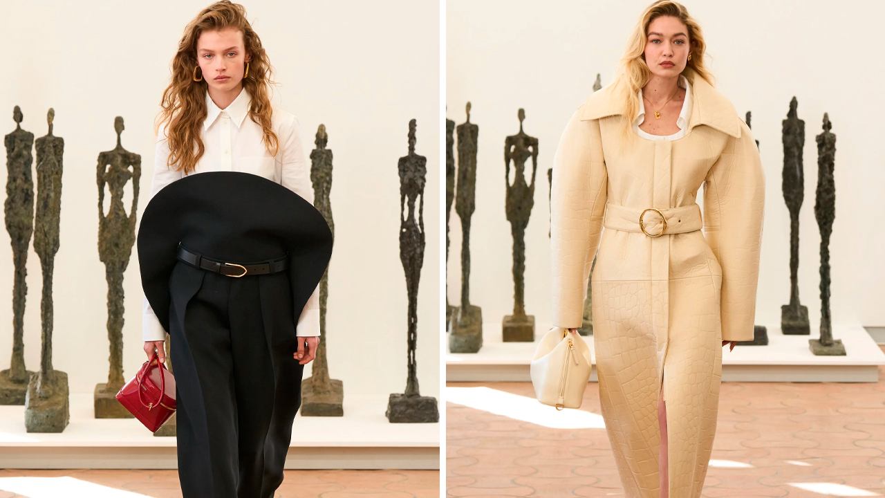 Coleção 'Les Sculptures'. Clique na imagem e confira mais criações da marca! (Fotos: Reprodução/Vogue Runaway)