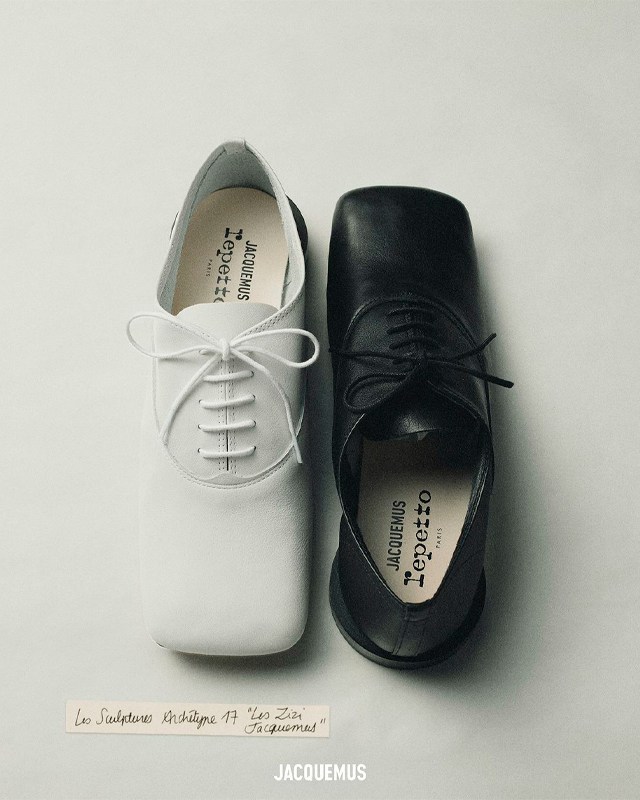 Oxford Zizi da parceria Jacquemus x Repetto. Clique na imagem e confira mais criações da Jacquemus! (Foto: Reprodução/Instagram @jacquemus)