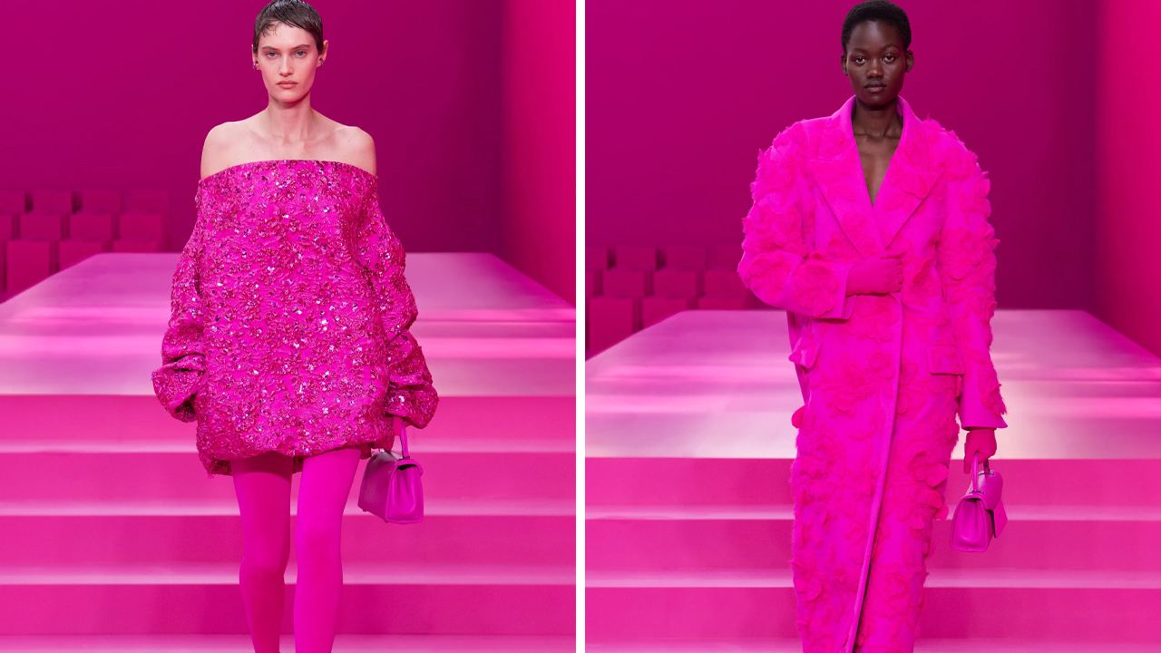 Coleção Valentino Fall 2022. Clique na imagem e confira mais criações da marca! (Fotos: Reprodução/Vogue Runaway)