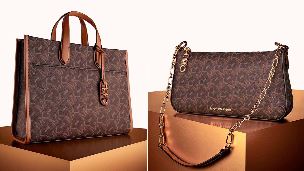Montagem de fotos de Bolsas Michael Kors.