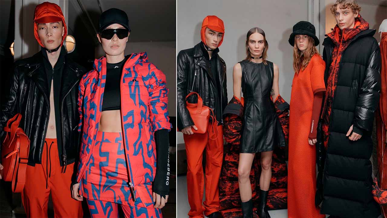 Montagem com fotos de desfiles da Copenhagen Fashion Weel (CPFW).