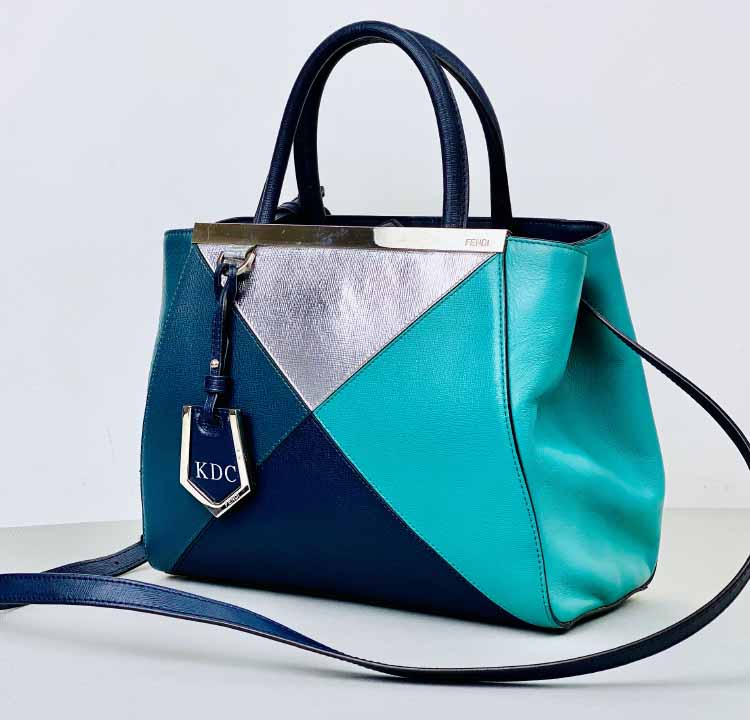 Foto da tote bag da Fendi.