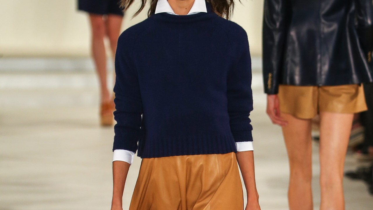 capa do post sobre o desfile de outono 2024 da ralph lauren
