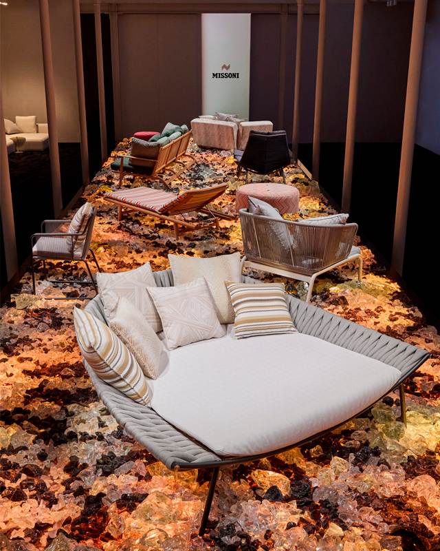 A Missoni Home. Clique na imagem e confira criações da marca! (Foto: Reprodução/Instagram @missoni)