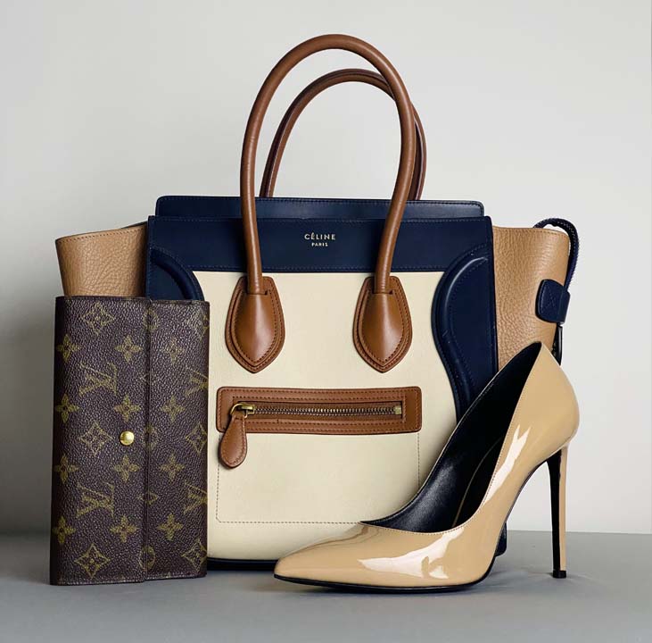 Montagem de acessórios do grupo LVMH, o atual dono da Celine.