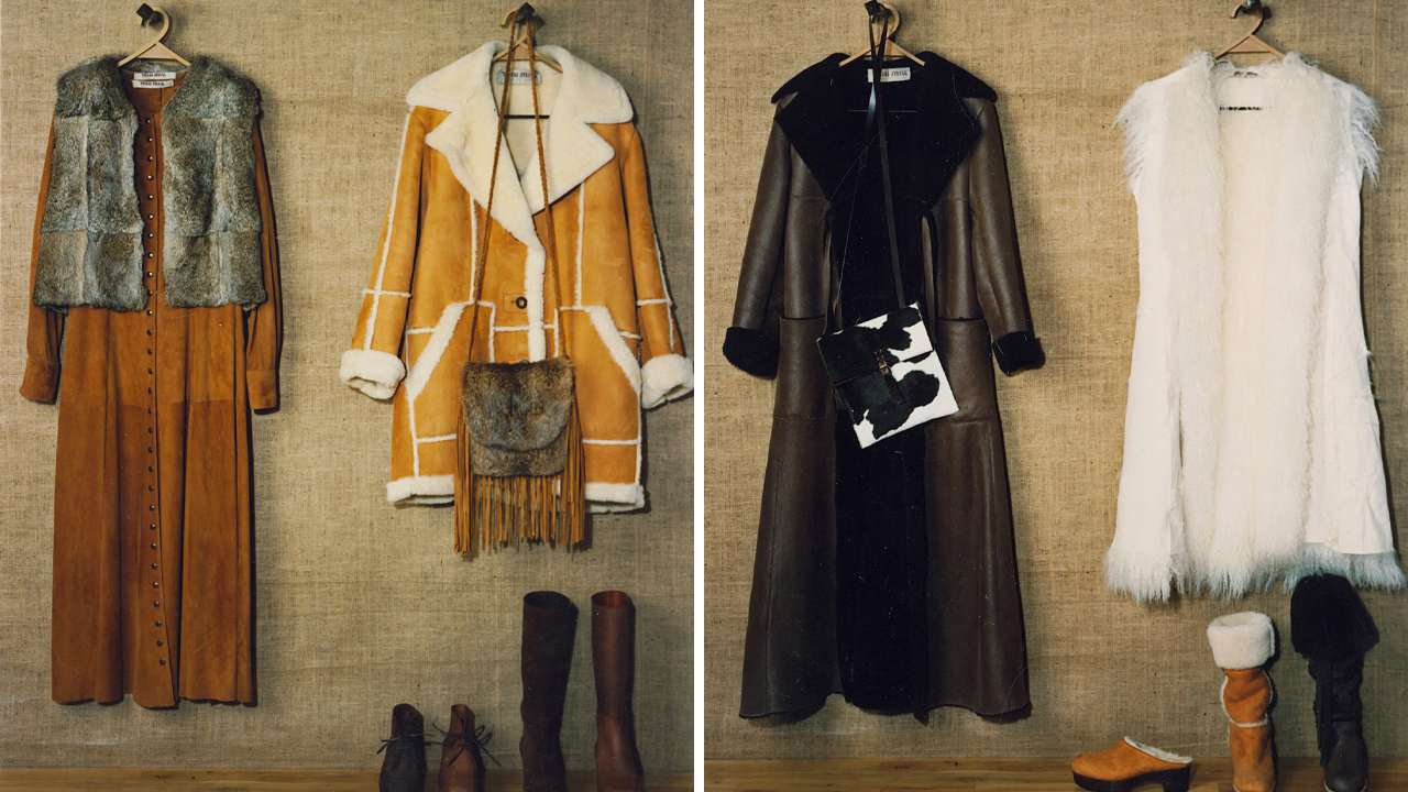 Peças da coleção Outono/Inverno 1993 da Miu Miu, sua primeira coleção. Clique na imagem e confira criações da marca! (Fotos: Reprodução/Miumiu.com)