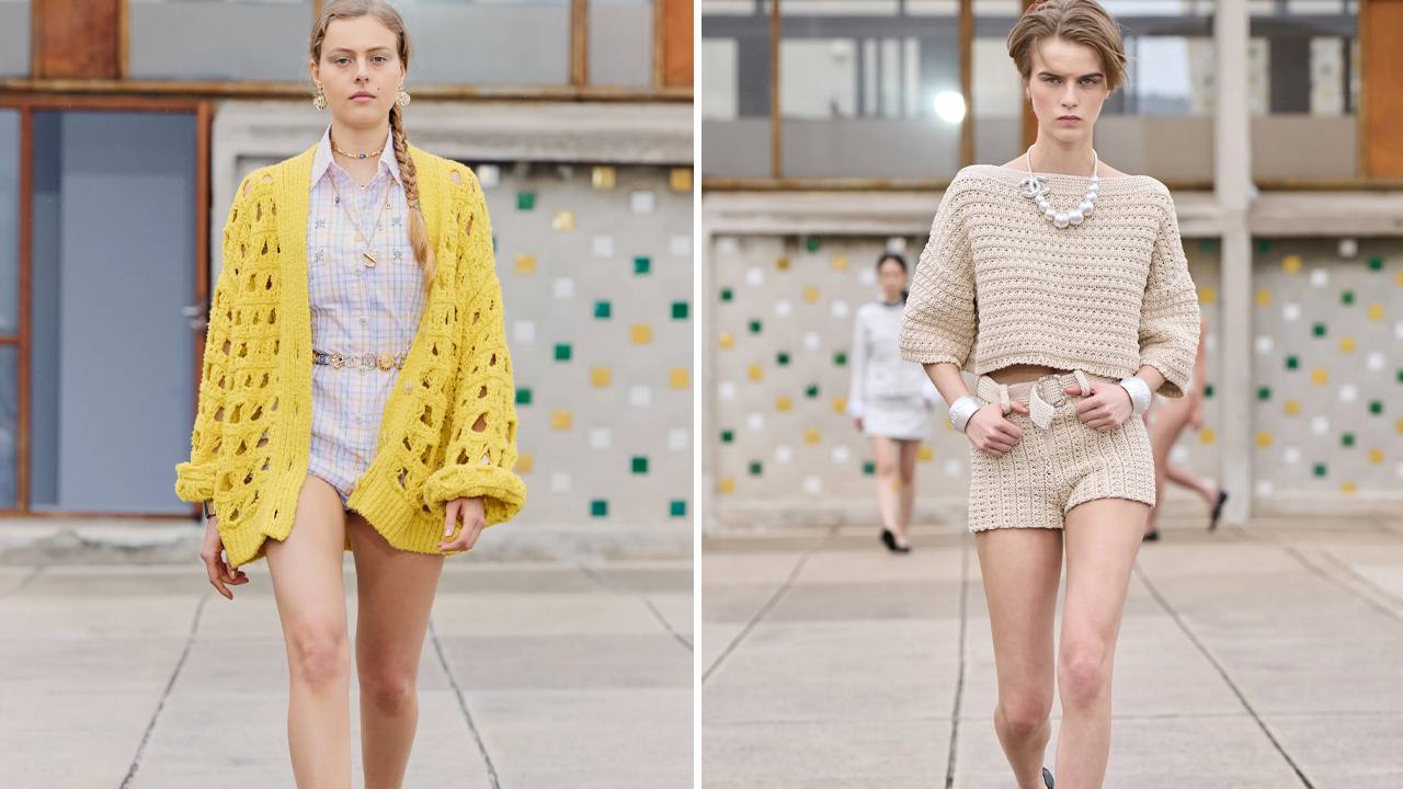 Desfile Chanel Cruise 2025. Clique na imagem e confira mais criações da marca! (Fotos: Reprodução/Vogue Runaway)