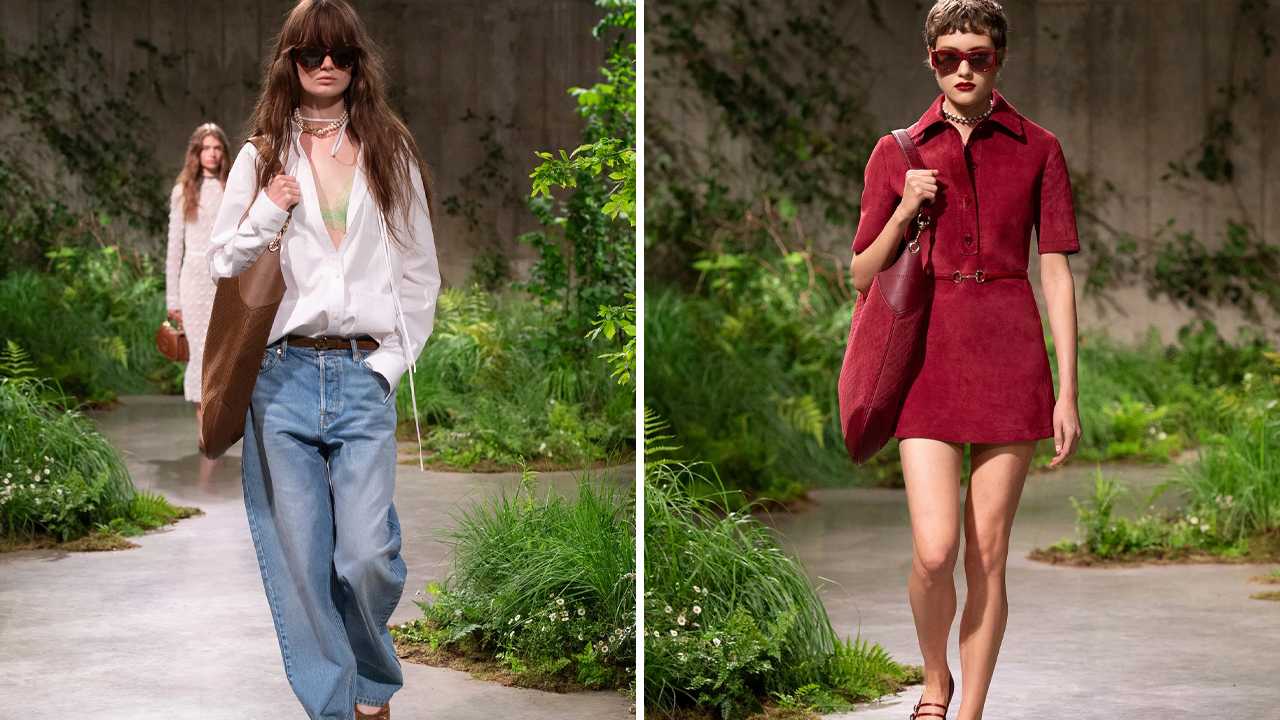 Coleção Gucci Cruise 2025. Clique na imagem e confira mais criações da marca! (Fotos: Reprodução/Vogue Runaway)