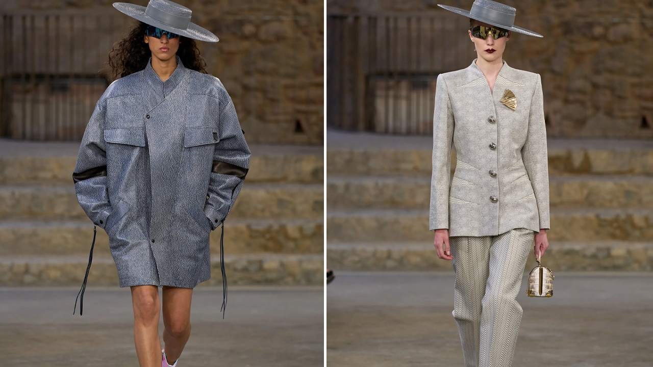 Coleção Louis Vuitton Cruise 2025. Clique na imagem e confira criações da maion! (Foto: Reprodução/Vogue Runaway)