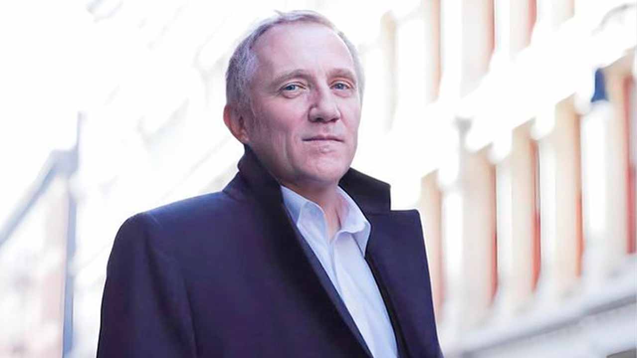 Foto de François Pinault dono dda Saint Laurent e do grupo Kering que detém a marca YSL.