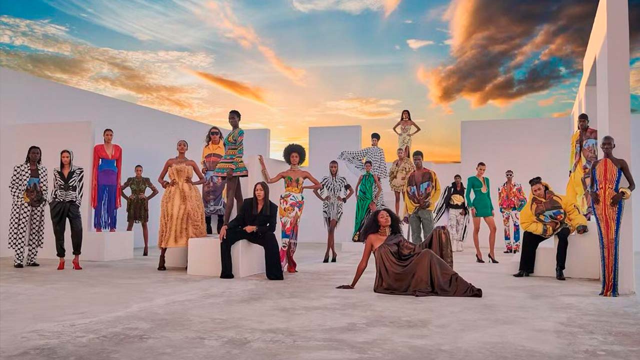 Foto da coleção Disney X Balmain 'O rei leão".