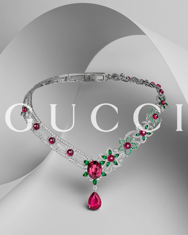 Coleção Alta Joalheria Labirinti Gucci. Clique na imagem e confira mais criações da marca! (Foto: Reprodução/Instagram @gucci)