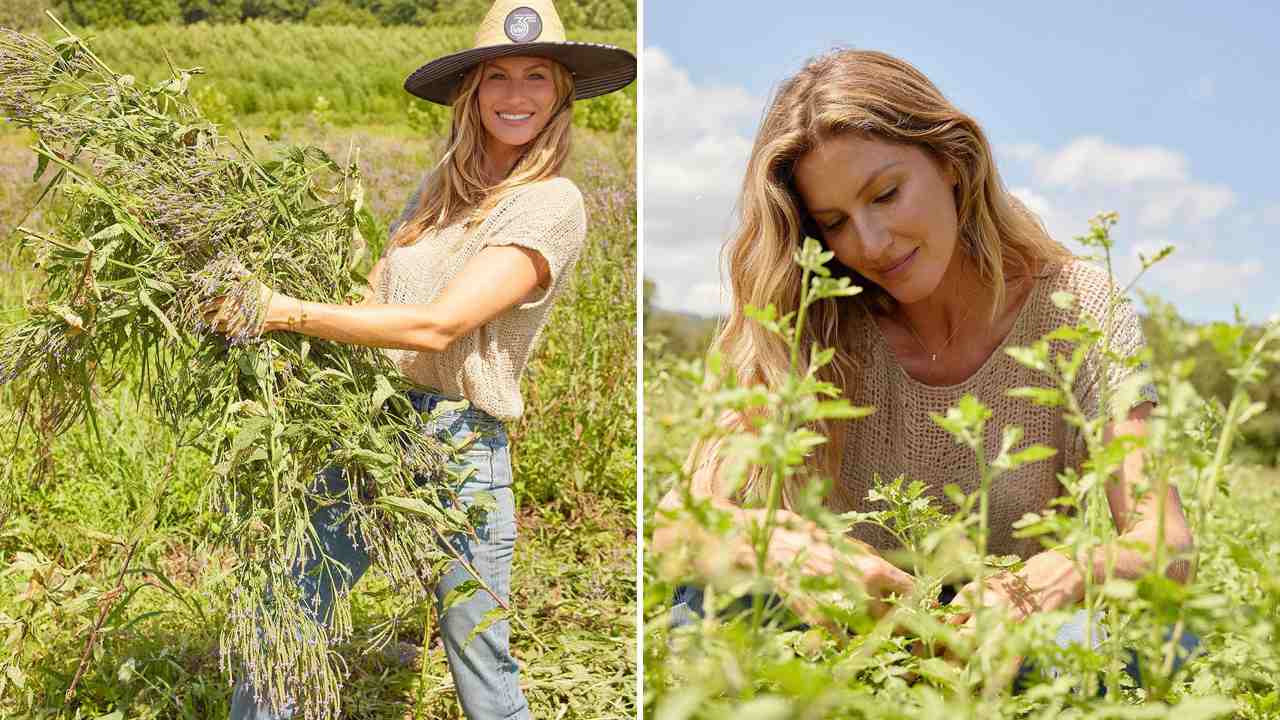 Gisele Bündchen é uma das celebridades mais vocais sobre sustentabilidade. (Fotos: Reprodução/Instagram @gisele)