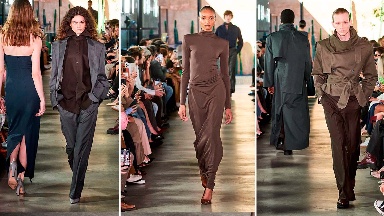 Montagem de fotos do desfile da marca da Sasha Meneghel, Mondepars.