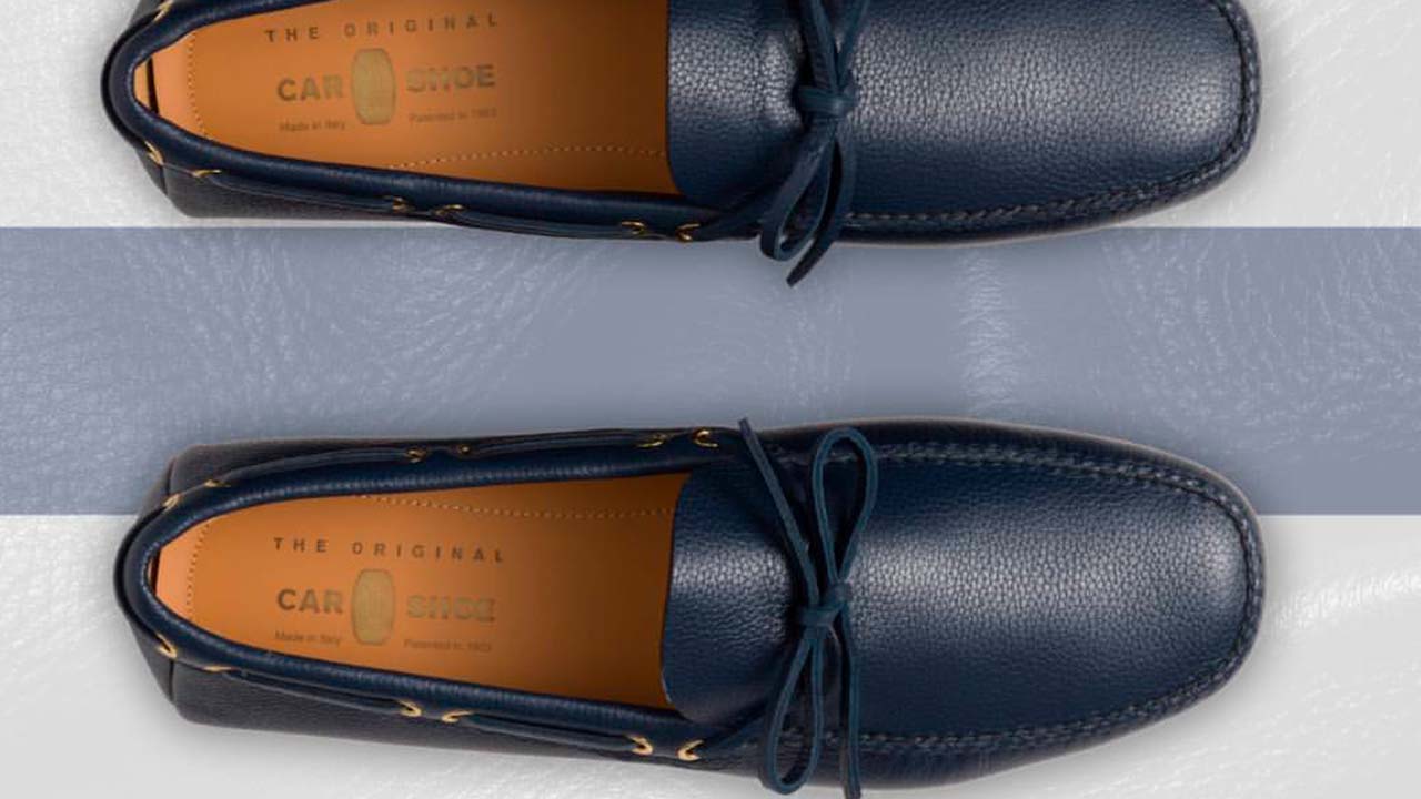 Loafer/Mocassim da Car Shoe, marca de luxo dos mesmos donos da Prada.