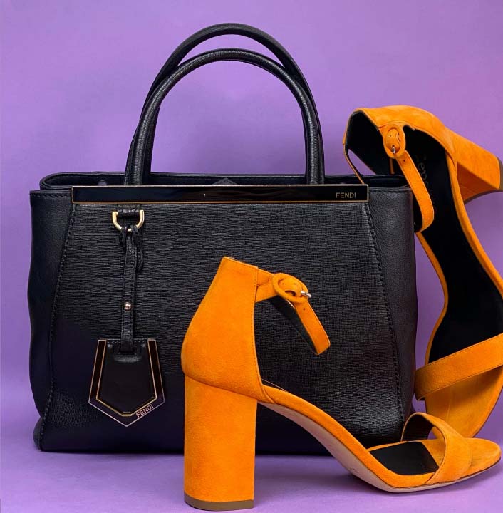 Foto do modelo 2Jours uma das bolsas de luxo discretas da Fendi.