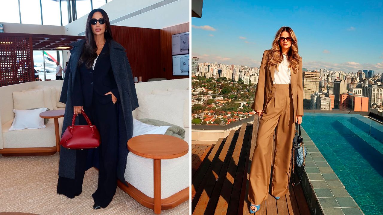 Foto 1: Reprodução/Instagram @silviabraz; Foto 2: Reprodução/Instagram @thassianaves. Clique na imagem e confira peças similares!