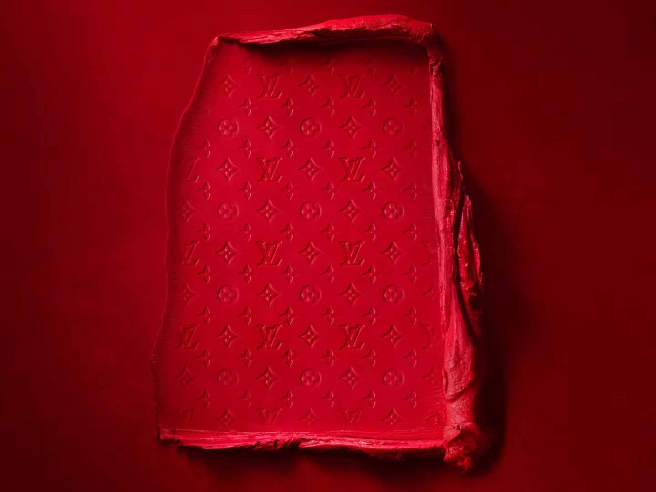 Foto da linha de maquiagem da Louis Vuitton.