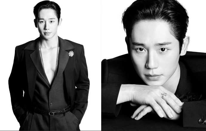 Montagem de fotos de Jung Hae-in o Novo Embaixador da Dolce & Gabbana. 