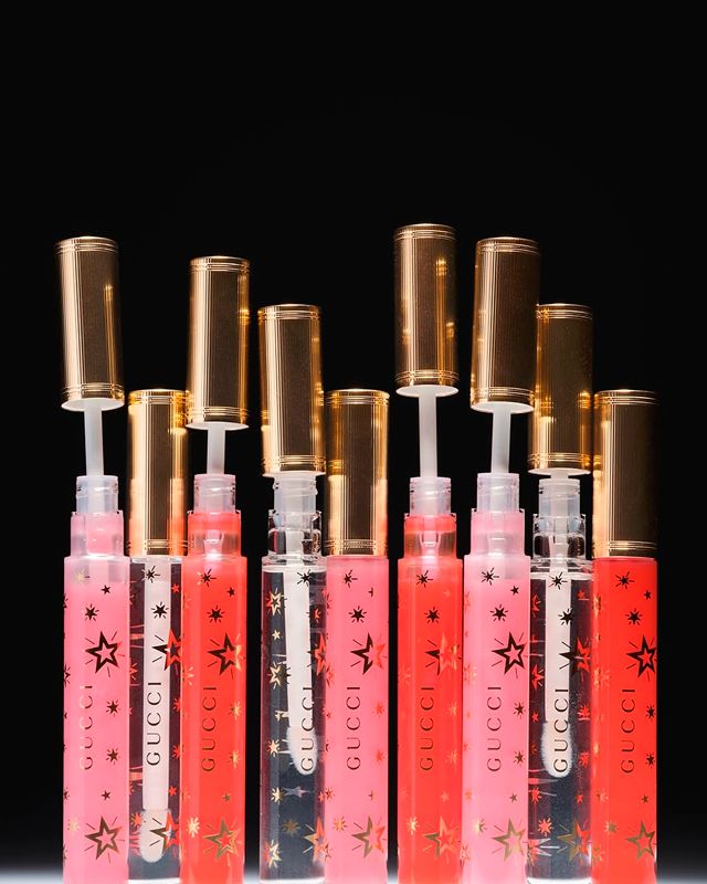 Foto de gloss da marca italiana Gucci.