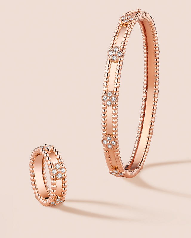 Peças Van Cleef & Arpels. Clique na imagem e confira mais peças da marca! (Foto: Reprodução/Instagram @vancleefarpels)