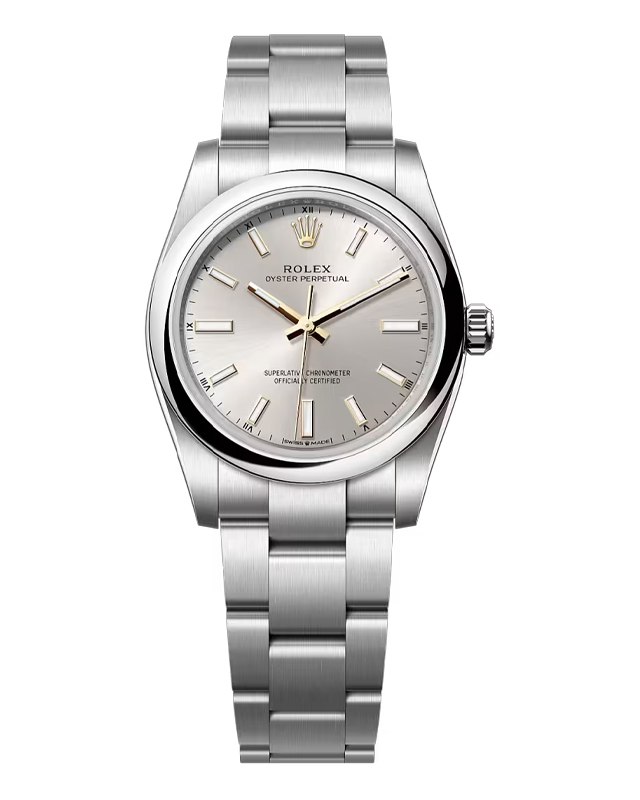 Rolex Oyster Perpetual 34. Clique na imagem e confira mais modelos! (Foto: Reprodução/Rolex)