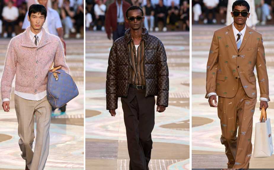 Foto do desfile da Paris fashion Week.