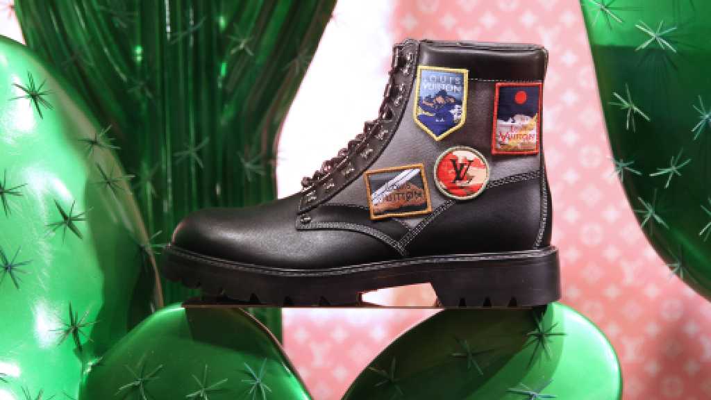 Louis Vuitton Derby Remix, sapato masculino em collab com Nigo.