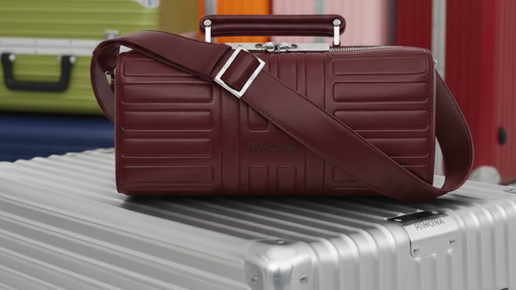 Saiba quanto custa a primeira coleção de bolsas de couro da Rimowa, mala alemã conhecida pelas malas de aluminio.