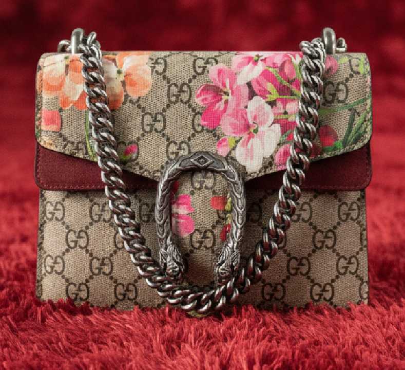 Foto da Bolsa Gucci Dionysus Blooms: versão nada básica de um ícone.