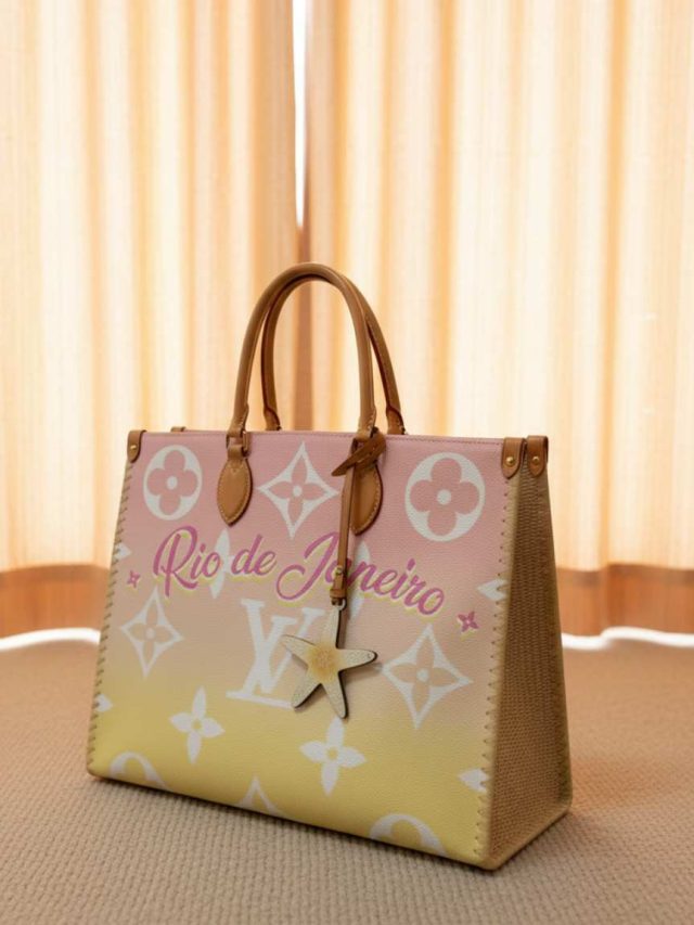 Melhores modelos de bolsas louis vuitton para o verão: tote bags e tiracolo práticas, espaçosas e elegantes para os dias de muito calor na praia ou cidade.