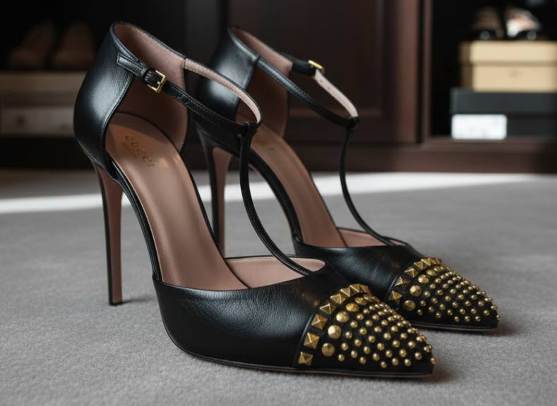 Foto de Sapatos de Luxo da Gucci, uma ideia de presente de até R$2.000.