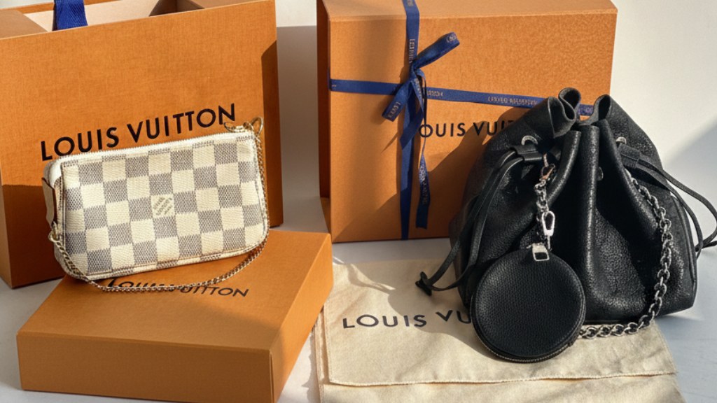Saiba quais são os Acessórios Louis Vuitton com os melhores preços: de bolsas icônicas a carteiras e tênis clássicos com valores mais baixos.