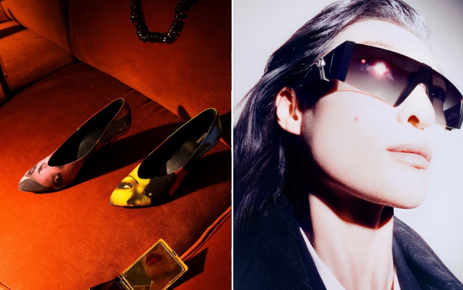 Fotos da nova campanha da marca de luxo Versace.