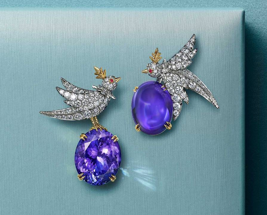 Foto de joias Tiffany.