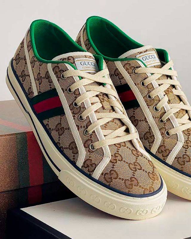 Tênis Gucci Ace. Clique na imagem e confira maid modelos!