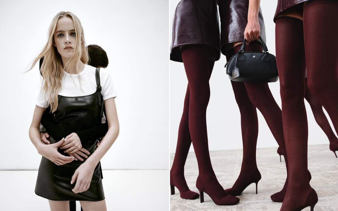 Fotos da Coleção Courrèges Spring/Summer 2026 antes da chegada do novo diretor criativo Drew Henry.
