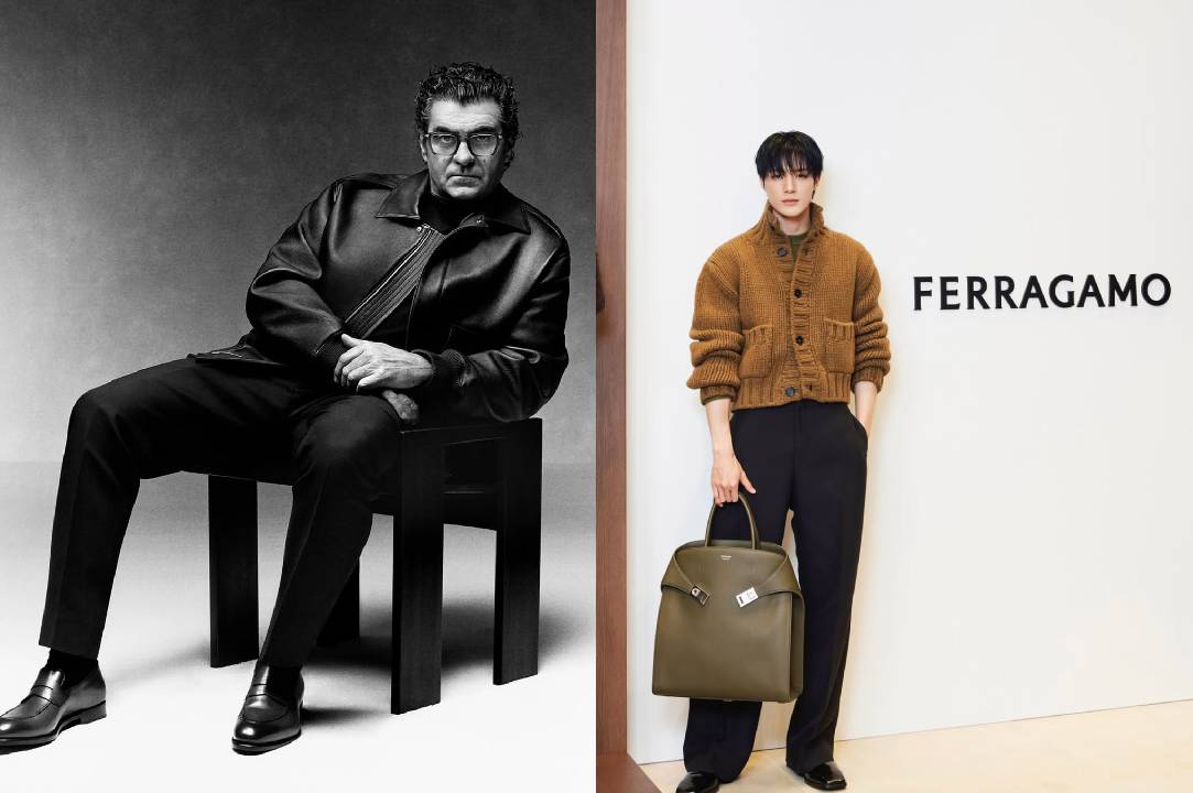 Ao lado de Alberto Tomba e Jeno Lee, a Ferragamo fortalece seu casting global — agora com a chegada de Johnny Huang, ampliando sua presença entre diferentes gerações e mercados.