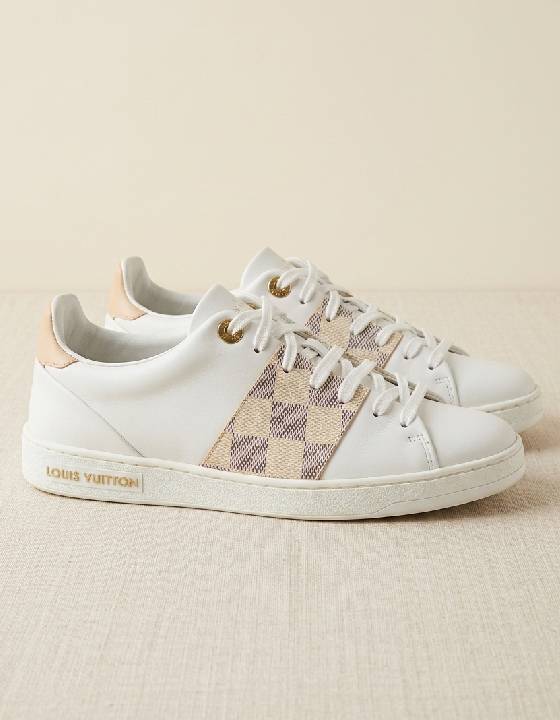 Tenis feminino Louis Vuitton frontrow.