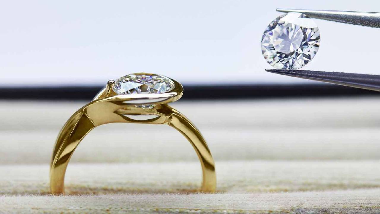 Foto dos diamantes sustentáveis da pandora.