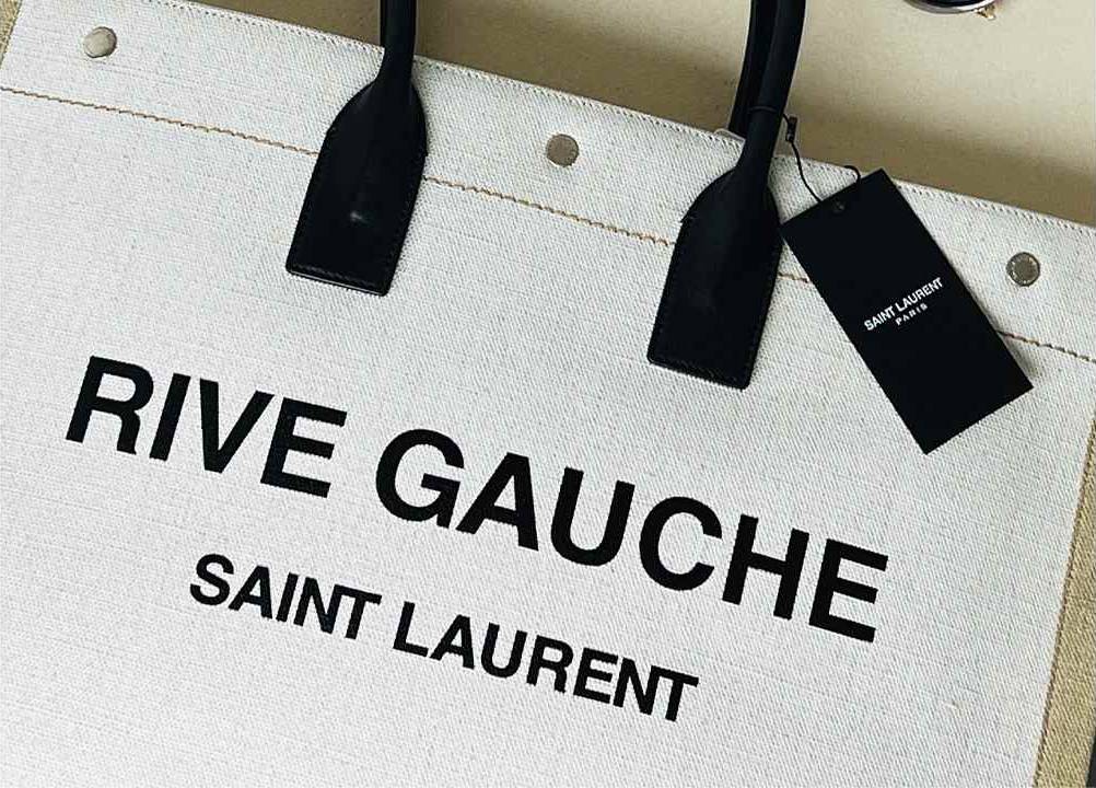 Bolsa Saint Laurent Rive Gauche, peça clássica disponível no Etiqueta Única
