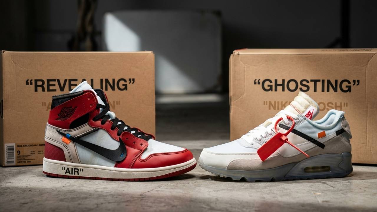 Aprenda a identificar um Nike x Off-White original em 2026: zip tie, etiqueta, SKU, costuras e mais. Guia completo para não cair em réplica e onde comprar com autenticidade garantida no Brasil.