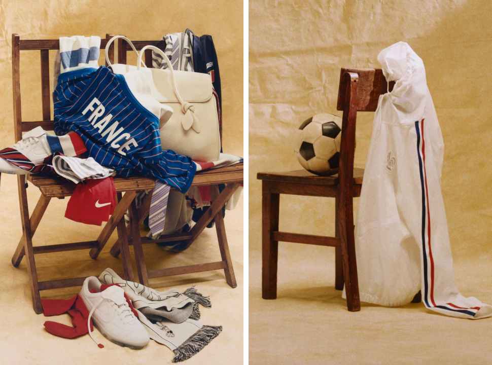 Coleção-cápsula de futebol Jacquemus e Nike.