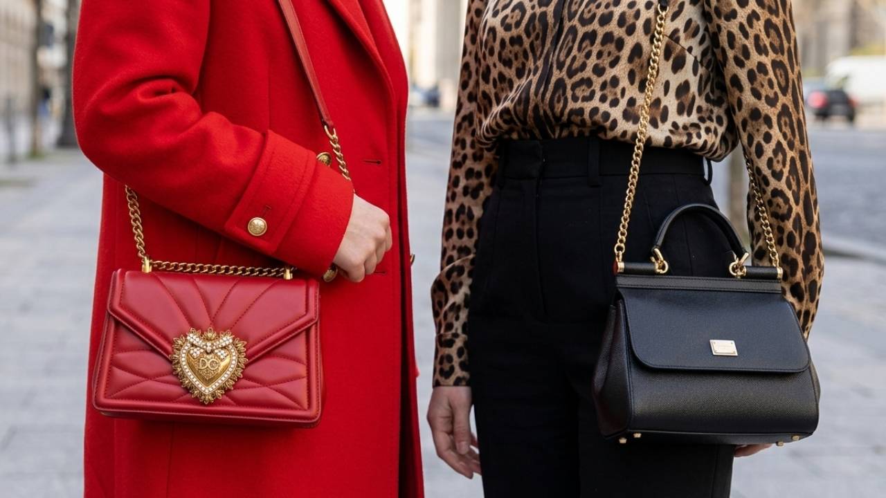 Bolsa Miss Sicily e Devotion Dolce e Gabbana.