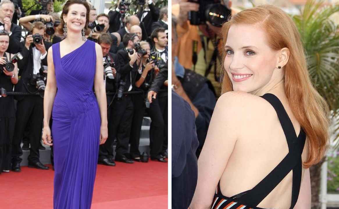 Foto de celebridades que usam a marca hervé léger.