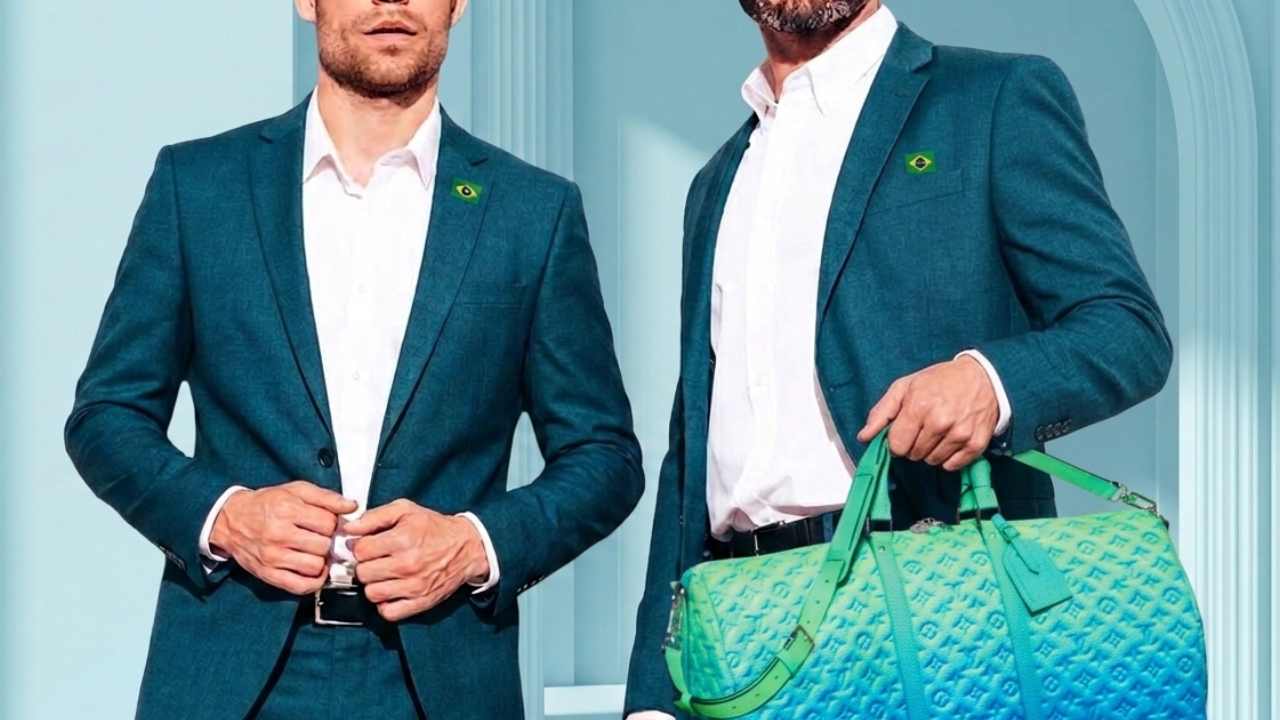 ricardo almeida estilista, uniforme viagem seleção 2026, caban seleção brasileira, quem fez uniforme seleção copa 2026, ricardo almeida copa do mundo