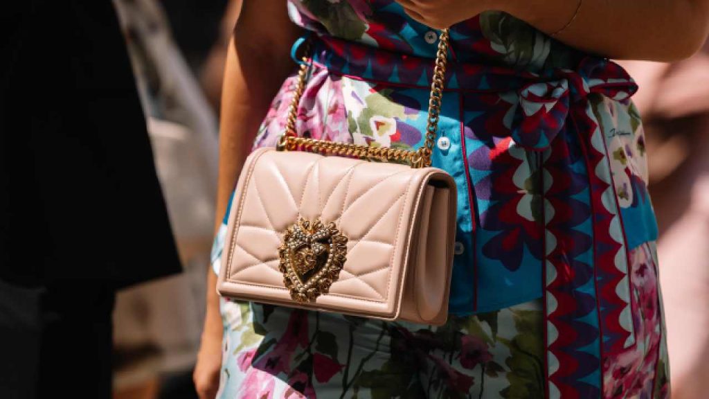 bolsa dolce gabbana devotion seminova