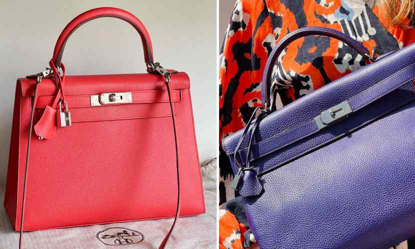 Bolsas kelly autênticas seminovas.