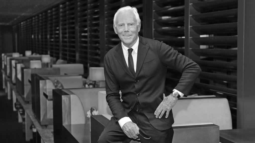 Vida estilista Giorgio Armani vira série.