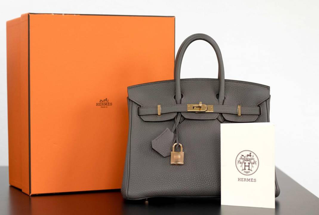 Bolsa birkin hermès seminova.